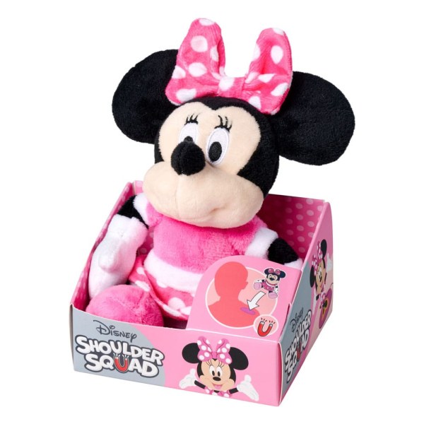 Disney pluche Minnie Schouderruiter 12 cm