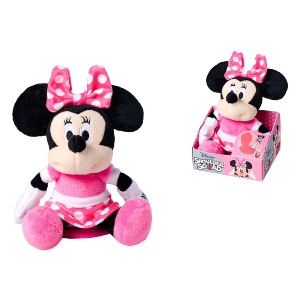 Disney pluche Minnie Schouderruiter 12 cm