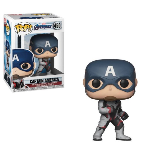 Avengers Endgame POP! 450 Films Vinyl beeldje Captain America 9 cm