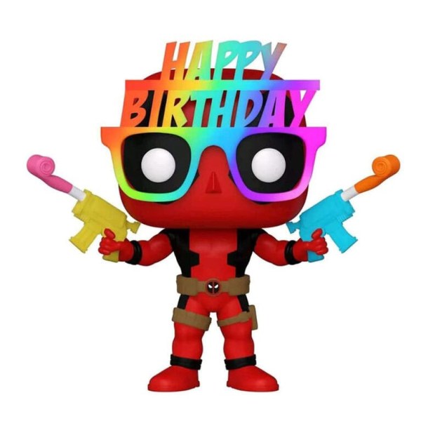 Deadpool POP! 783 Marvel Vinyl beeldje 30e verjaardag Bril Deadpool 9 cm