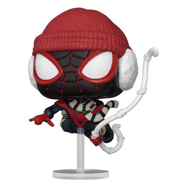 Marvel's Spider-Man POP! 771 Games Vinyl beeldje Miles Morales Winter Suit 9 cm