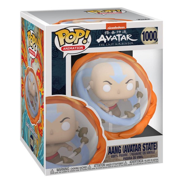 Avatar: The Last Airbender Oversized POP! 1000 Vinyl Figuur Aang Alle Elementen 15 cm