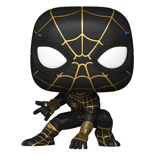 Spider-Man: No Way Home POP! 911 Vinyl beeldje Spider-Man (Zwart & Goud Pak) 9 cm