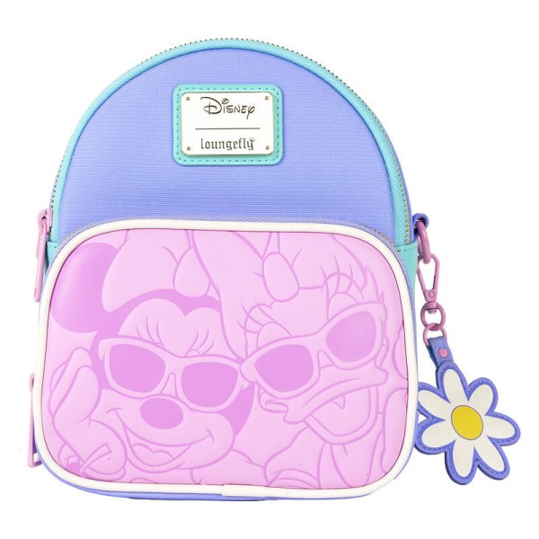 Daisy & Minnie convertible mini rugzak & schoudertas - DISNEY LOUNGEFLY Daisy 85ste verjaardag