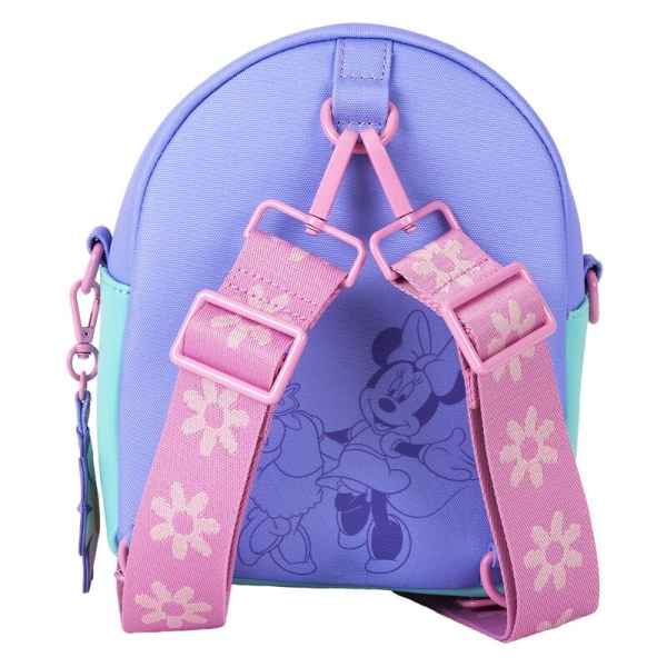 Daisy & Minnie convertible mini rugzak & schoudertas - DISNEY LOUNGEFLY Daisy 85ste verjaardag