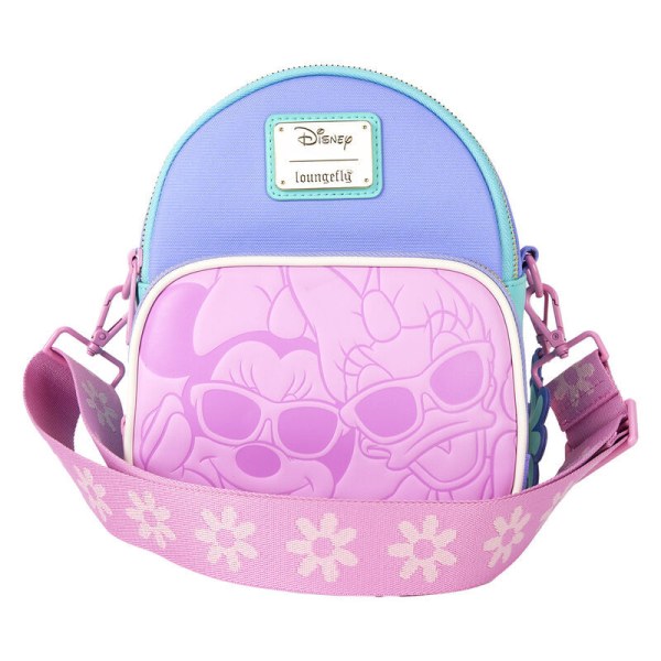 Daisy & Minnie convertible mini rugzak & schoudertas - DISNEY LOUNGEFLY Daisy 85ste verjaardag