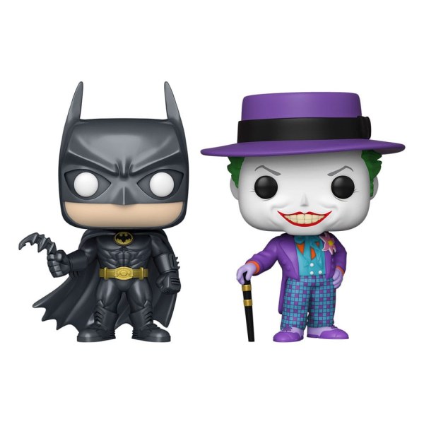 Batman (1989)pakket 2 POP! Heroes Vinyl figuren Batman & The Joker 9 cm