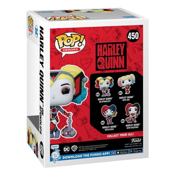 DC Comics: Harley Quinn Takeover POP! 450 Heroes Vinyl figuur Harley (Opokolips) 9 cm