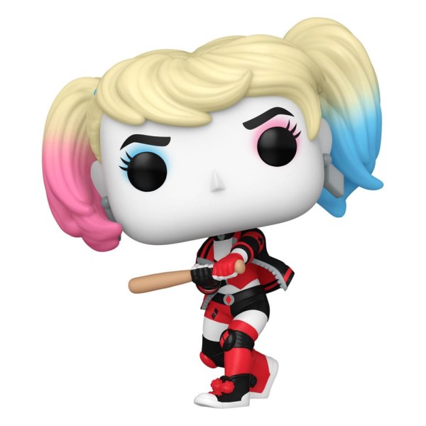 DC Comics: Harley Quinn Takeover POP! 451 Heroes Vinyl figuur Harley met vleermuis 9 cm