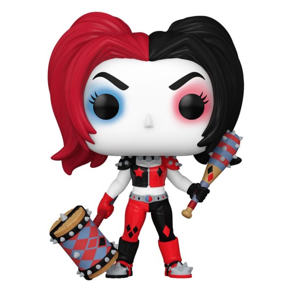 DC Comics: Harley Quinn Takeover POP! 453 Heroes Vinyl figuur Harley met wapens 9 cm