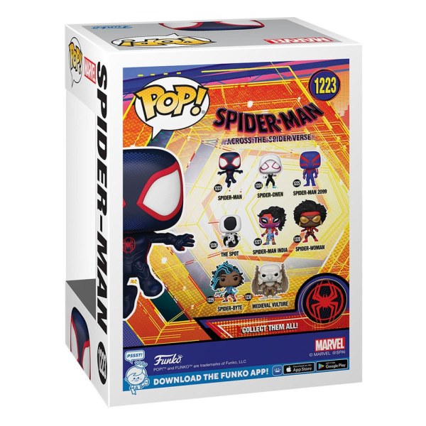 Spider-Man: Across the Spider-Verse POP! 1223 Films Vinyl beeldje Spider-Man 9 cm