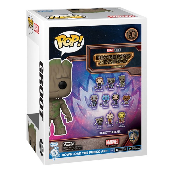 Guardians of the Galaxy Vol. 3 POP! 1203 Vinyl Figuur Groot 9 cm