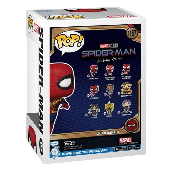 Spider-Man: No Way Home POP! 1157 Marvel Vinyl beeldje Spider-Man Swing 9 cm