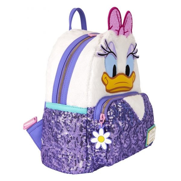 Daisy Plush mini rugzak - DISNEY LOUNGEFLY Daisy 85-jarig jubileum