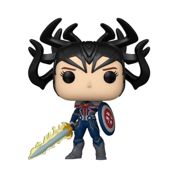 Wat als...? POP! 1464 Animatie Vinyl beeldje Infinity Captain Carter 9 cm