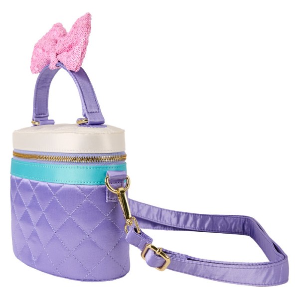 Gewatteerde Schoudedtas met pailletten - DISNEY LOUNGEFLY Daisy 85-jarig jubileum