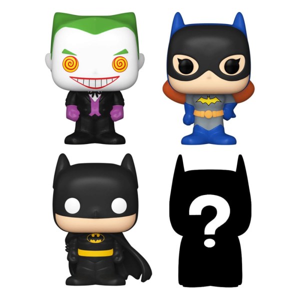 DC-pakket 4 Bitty POP-beeldjes! Vinyl The Joker 2,5 cm