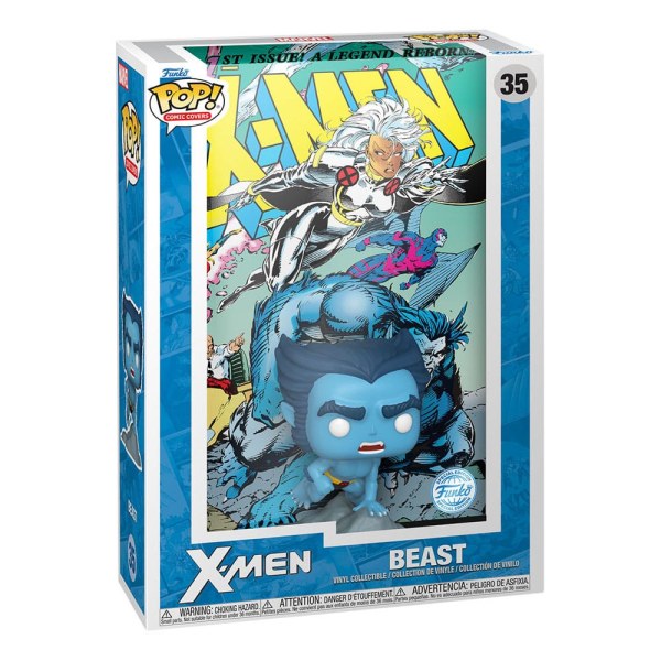 Marvel POP! Comic Cover Vinyl Figuur X-Men #1 (Beest) 9 cm