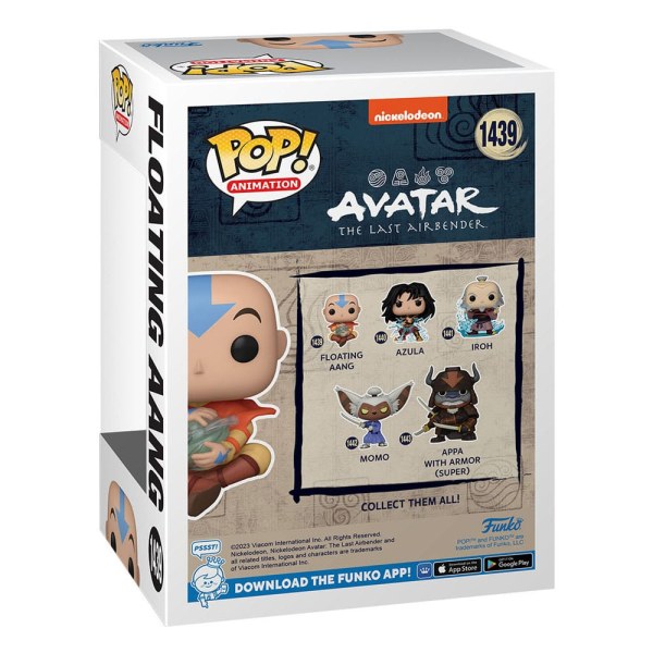 Avatar: The Last Airbender POP! 1439 Animatie Vinyl Figuur Aang Zwevend 9 cm