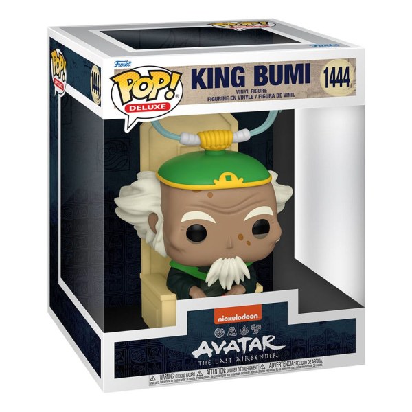 Avatar: The Last Airbender POP! 1444 Deluxe Vinyl King Bumi Figuur 9 cm
