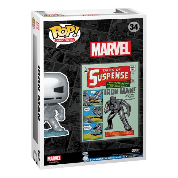 Marvel POP! 34 Comic Cover Vinyl Figuur Tales of Suspense #39 9 cm