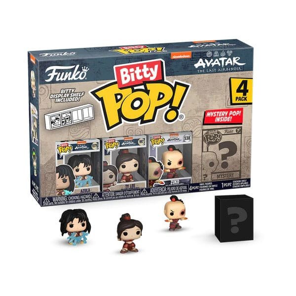 Avatar de laatste luchtstuurder 4-pack Bitty POP! Vinyl Azula 1-inch Figuren