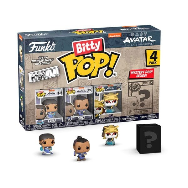 Avatar the Last Airbender 4-Pack Bitty POP! Vinyl Katara 1-inch Figuren