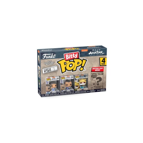 Avatar the Last Airbender 4-Pack Bitty POP! Vinyl Katara 1-inch Figuren