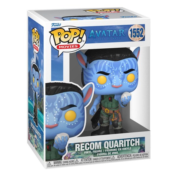 Avatar: De Weg van het Water POP! 1552 Films Vinyl Figuur Recom Quaritch 9 cm