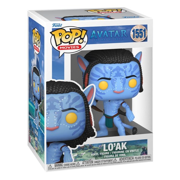 Avatar: De Weg van het Water POP! 1551 Films Vinyl beeldje Lo'ak 9 cm