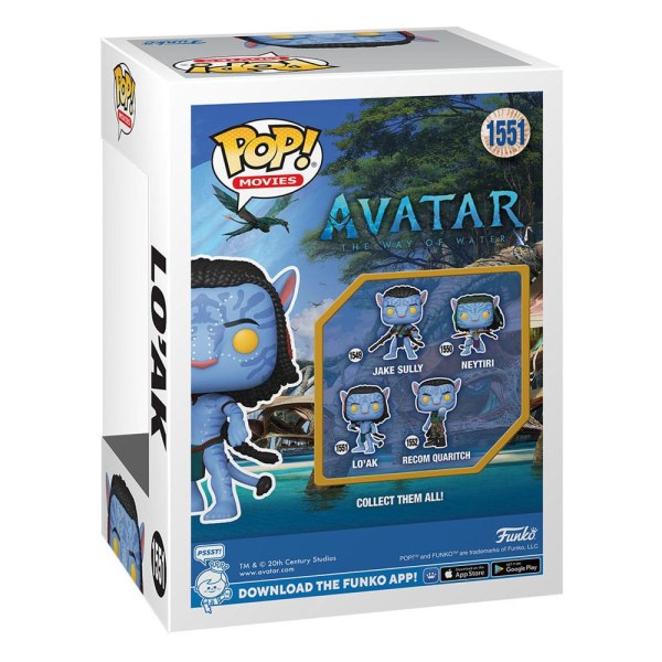 Avatar: De Weg van het Water POP! 1551 Films Vinyl beeldje Lo'ak 9 cm