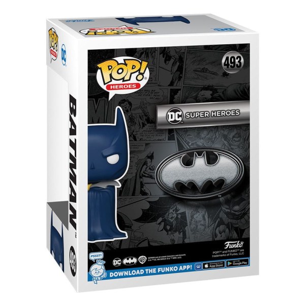 DC Thru The Years POP! 493 Heroes Vinyl figuren Batman 1M 9 cm