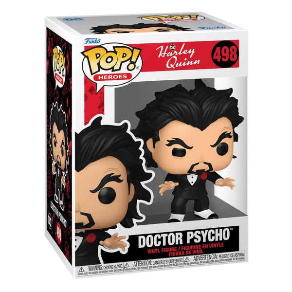 Harley Quinn Animatieserie POP! 498 Heroes Vinyl figuur Doctor Psycho 9 cm