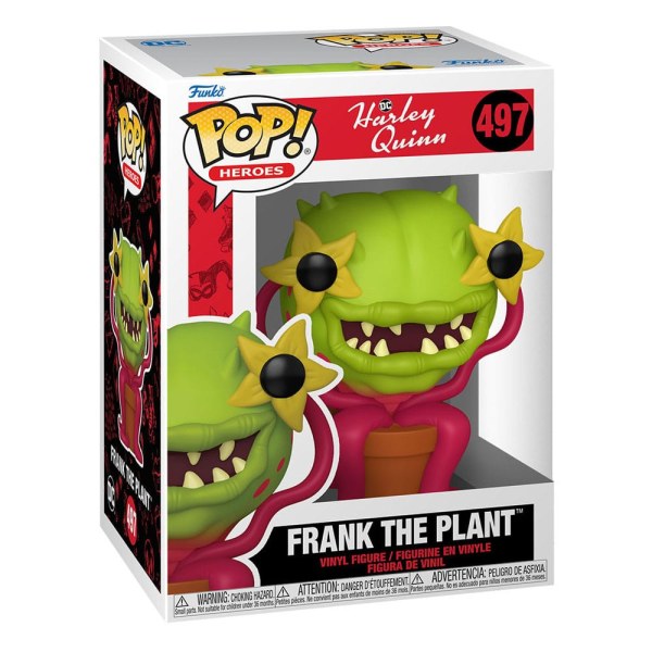 Harley Quinn Animated Series POP! 497 Heroes Vinyl figuur Frank the Plant 9 cm