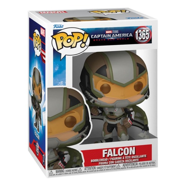Captain America Brave New World POP! 1365 Films Vinyl beeldje Falcon 9 cm