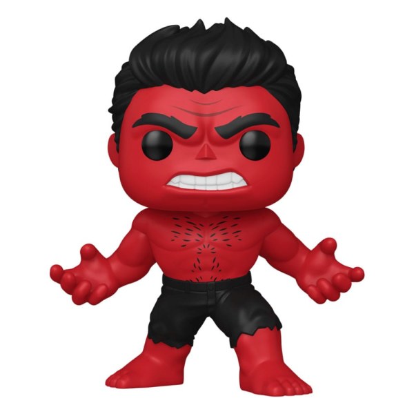 Captain America Brave New World Figuur Oversized POP! 1368 Vinyl Rode Hulk 15 cm