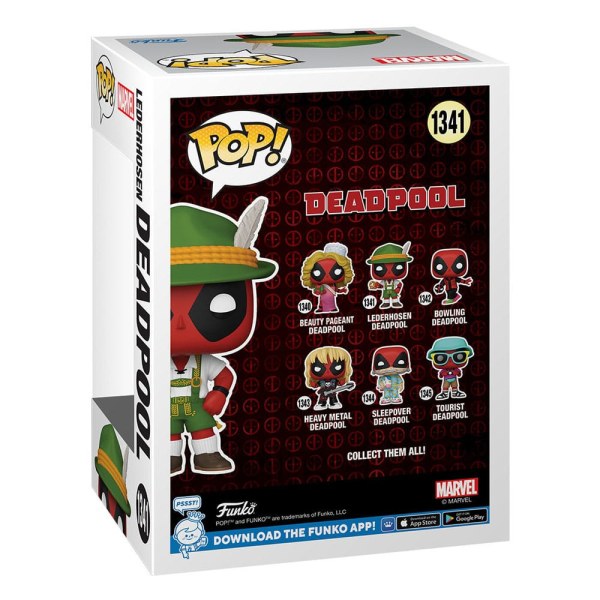 Deadpool Parodie POP! 1341 Vinyl figuur Lederhosen 9 cm