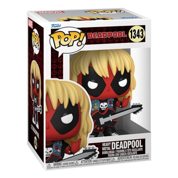 Deadpool Parodie POP! 1343 Vinyl beeldje Metalen band 9 cm