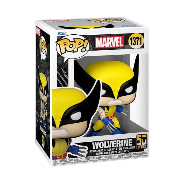 Marvel POP! 1371 Marvel Vinyl beeldje Wolverine 50th - Ultimate Wolverine (Classic) 9 cm