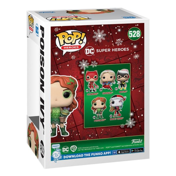 DC Comics POP! 528 Heroes Vinyl beeldje Holiday '24- Poison Ivy 9 cm