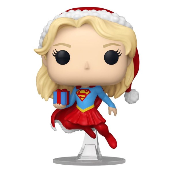 DC Comics POP! 526 Heroes Vinyl beeldje Holiday '24- Supergirl 9 cm