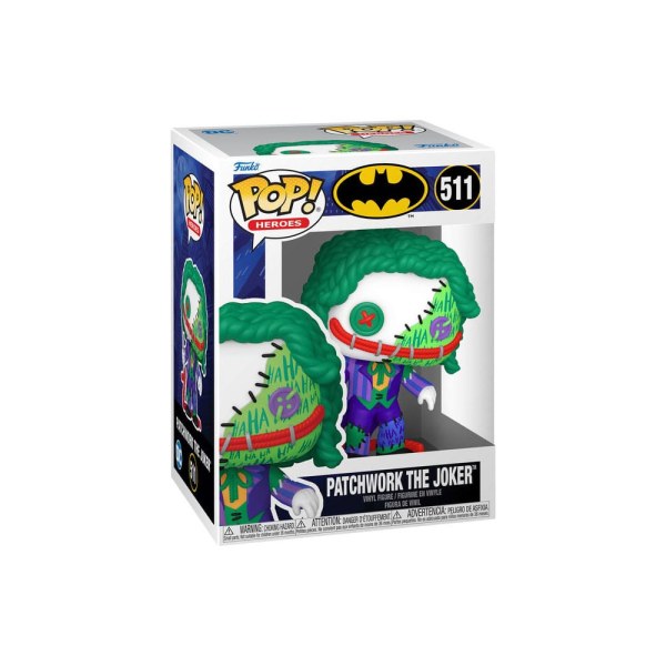 DC Comics POP! 511 Films Vinyl beeldje Patchwork - Joker 9 cm