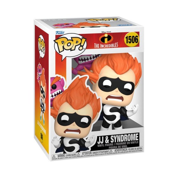 Les Indestructibles 20e verjaardag POP! 1506 Vinyl beeldje JJ & Syndroom 9 cm
