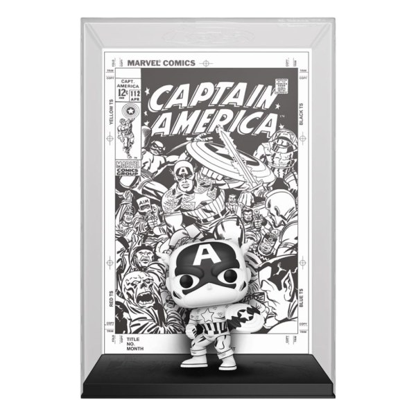 Marvel 85th Anniversary POP! 61 Comic Cover Vinyl Figuur Captain America 9 cm