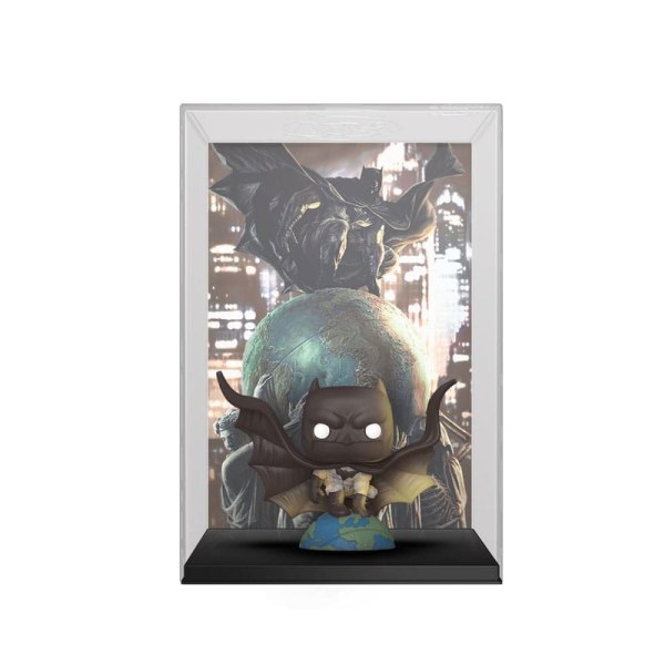 DC POP! 17 Comic Cover Vinyl Figuur Batman The World 9 cm