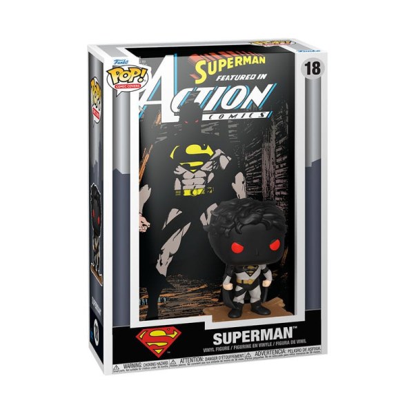 DC Comics POP! 18 Comic Cover Vinyl Figuur Action Comics #644? 9cm