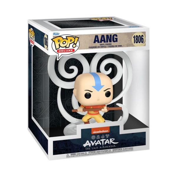 Avatar: The Last Airbender POP! 1806 Deluxe Vinyl Figuur Aang 9 cm