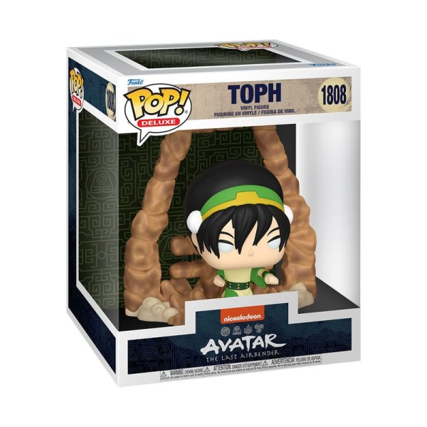 Avatar: De Laatste Luchtstuurder POP! 1808 Deluxe Vinyl Figuur Toph 9 cm