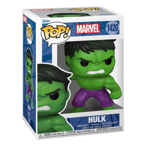 Marvel Nieuwe Klassiekers POP! 1420 Vinyl Figuur Hulk 9 cm