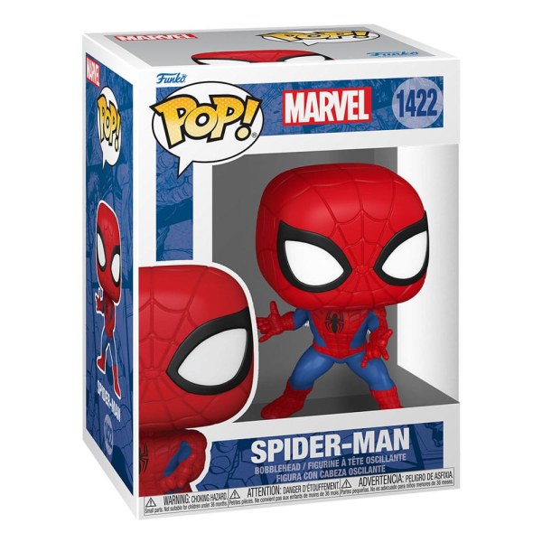Marvel Nieuwe Klassiekers POP! 1422 Vinyl Figuur Spider-Man 9 cm